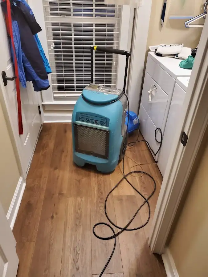 Commercial dehumidifier deployed for Crawl Space Restoration in Coachella