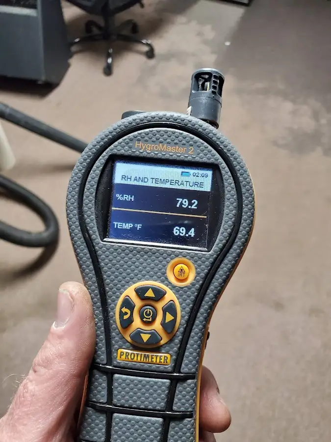 Moisture meter humidity assessment for Fire & Smoke Damage Restoration in Coachella